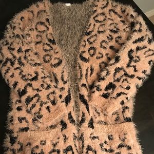 ***SOLD***Leopard Cardigan